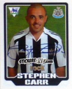 Sticker Stephen Carr - Premier League Inglese 2005-2006 - Merlin
