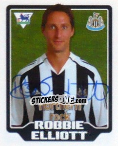 Figurina Robbie Elliott - Premier League Inglese 2005-2006 - Merlin