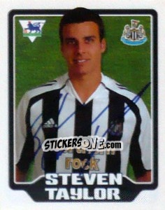 Figurina Steven Taylor - Premier League Inglese 2005-2006 - Merlin