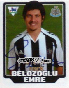 Figurina Belozoglu Emre - Premier League Inglese 2005-2006 - Merlin