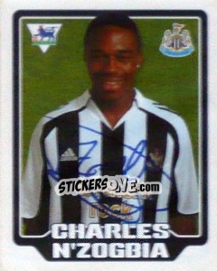 Cromo Charles N'zogbia - Premier League Inglese 2005-2006 - Merlin