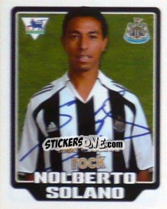 Cromo Nolberto Solano