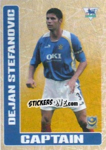 Sticker Dejan Stefanovic (Captain) - Premier League Inglese 2005-2006 n. 369 - Merlin