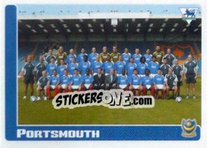 Figurina Team Photo - Premier League Inglese 2005-2006 n. 370 - Merlin