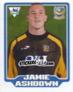 Figurina Jamie Ashdown - Premier League Inglese 2005-2006 n. 372 - Merlin