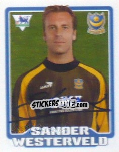 Figurina Sander Westerveld - Premier League Inglese 2005-2006 - Merlin