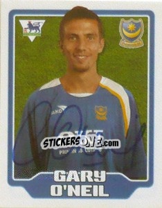 Cromo Gary O'Neil - Premier League Inglese 2005-2006 - Merlin