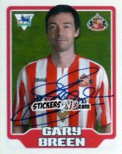 Sticker Gary Breen - Premier League Inglese 2005-2006 n. 401 - Merlin