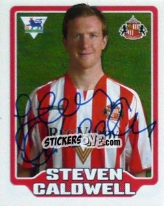 Figurina Steven Caldwell - Premier League Inglese 2005-2006 - Merlin