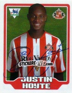 Sticker Justin Hoyte - Premier League Inglese 2005-2006 - Merlin