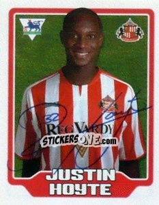 Sticker Justin Hoyte - Premier League Inglese 2005-2006 n. 403 - Merlin