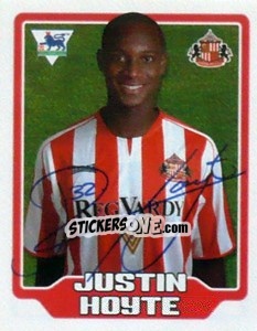 Figurina Justin Hoyte - Premier League Inglese 2005-2006 - Merlin