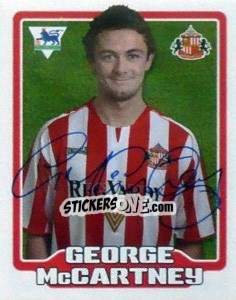 Sticker George McCartney - Premier League Inglese 2005-2006 n. 404 - Merlin