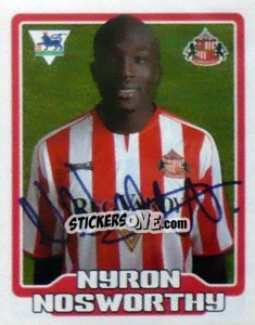 Sticker Nyron Nosworthy - Premier League Inglese 2005-2006 n. 405 - Merlin