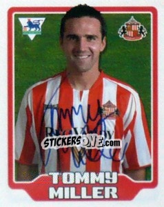 Sticker Tommy Miller - Premier League Inglese 2005-2006 - Merlin