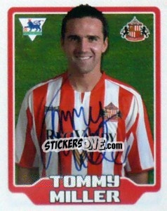 Sticker Tommy Miller - Premier League Inglese 2005-2006 n. 408 - Merlin