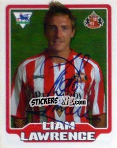 Sticker Liam Lawrence - Premier League Inglese 2005-2006 n. 411 - Merlin