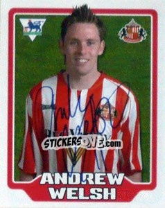 Figurina Andrew Welsh - Premier League Inglese 2005-2006 - Merlin