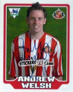 Sticker Andrew Welsh - Premier League Inglese 2005-2006 n. 414 - Merlin