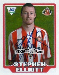 Figurina Stephen Elliott - Premier League Inglese 2005-2006 - Merlin