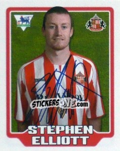 Cromo Stephen Elliott - Premier League Inglese 2005-2006 n. 417 - Merlin