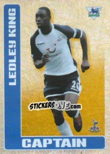 Sticker Ledley King (Captain) - Premier League Inglese 2005-2006 n. 421 - Merlin