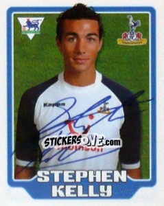 Sticker Stephen Kelly - Premier League Inglese 2005-2006 n. 428 - Merlin