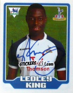 Cromo Ledley King - Premier League Inglese 2005-2006 - Merlin