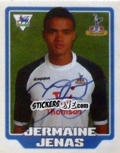 Cromo Jermaine Jenas - Premier League Inglese 2005-2006 - Merlin