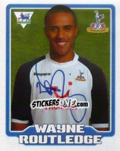 Figurina Wayne Routledge - Premier League Inglese 2005-2006 - Merlin