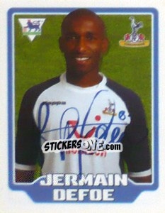 Figurina Jermain Defoe - Premier League Inglese 2005-2006 - Merlin