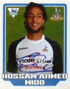Cromo Hossam Ahmed Mido - Premier League Inglese 2005-2006 - Merlin