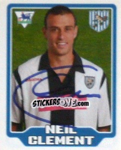 Sticker Neil Clement - Premier League Inglese 2005-2006 - Merlin