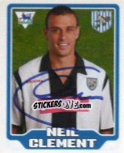 Sticker Neil Clement - Premier League Inglese 2005-2006 n. 453 - Merlin