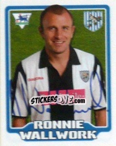 Cromo Ronnie Wallwork - Premier League Inglese 2005-2006 n. 457 - Merlin
