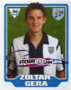 Figurina Zoltan Gera - Premier League Inglese 2005-2006 - Merlin