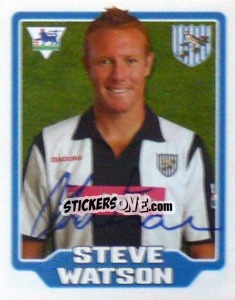 Figurina Steve Watson - Premier League Inglese 2005-2006 - Merlin