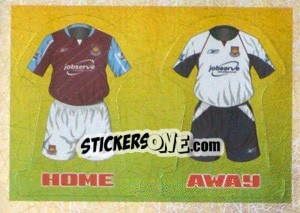 Sticker The Kits (a/b) - Premier League Inglese 2005-2006 n. 472 - Merlin