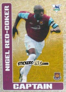 Cromo Nigel Reo-Coker (Captain) - Premier League Inglese 2005-2006 - Merlin