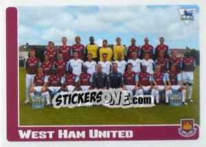 Sticker Team Photo - Premier League Inglese 2005-2006 - Merlin