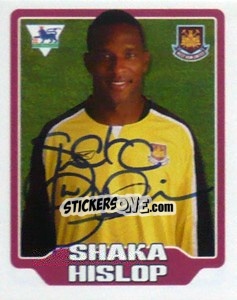 Sticker Shaka Hislop - Premier League Inglese 2005-2006 n. 477 - Merlin