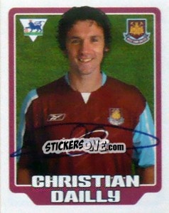 Figurina Christian Dailly - Premier League Inglese 2005-2006 - Merlin
