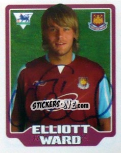 Sticker Elliott Ward - Premier League Inglese 2005-2006 n. 484 - Merlin