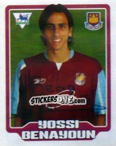 Sticker Yossi Benayoun - Premier League Inglese 2005-2006 n. 485 - Merlin