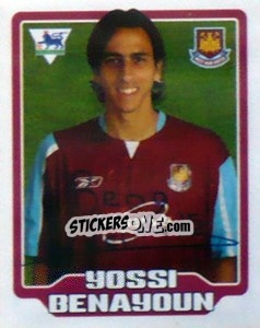 Figurina Yossi Benayoun - Premier League Inglese 2005-2006 - Merlin