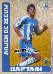 Cromo Arjen De Zeeuw (Captain) - Premier League Inglese 2005-2006 - Merlin