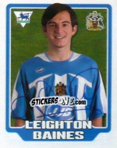Figurina Leighton Baines - Premier League Inglese 2005-2006 - Merlin