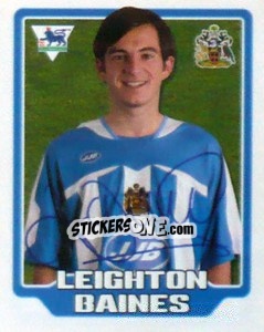 Sticker Leighton Baines - Premier League Inglese 2005-2006 n. 504 - Merlin