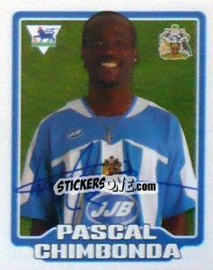 Sticker Pascal Chimbonda - Premier League Inglese 2005-2006 n. 505 - Merlin