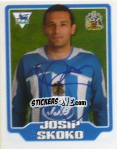 Figurina Josip Skoko - Premier League Inglese 2005-2006 - Merlin